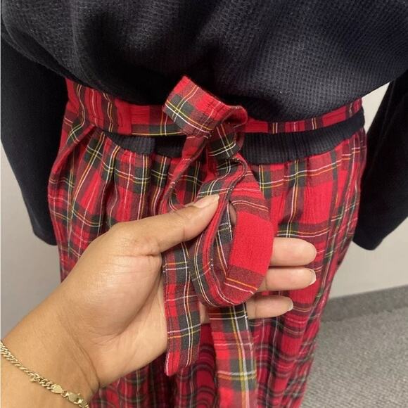 Vintage Plaid Midi Dress-Size 20W - Picture 5 of 6